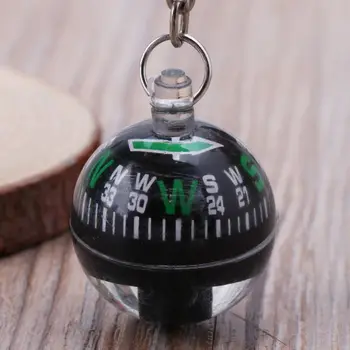1 бр. 20 мм компас за посока във формата на бутони Малки мини-компаси за оцеляване в кампаниите на открито