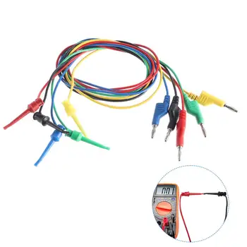 1 Комплект тестови кабели, 4 мм и щипки тип 