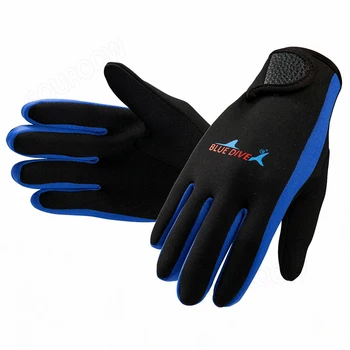 1 Чифт Ръкавици за сърф и водни спортове 1,5 мм Неопренови ръкавици за гмуркане с акваланг-Мини ръкавици за неопрен за жени и мъже за гмуркане