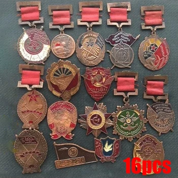16 бр. пълни съветски медали, Медали, Първа степен на Втората световна война, Икони Русия, Мемориал, на патриотизма на Втората Световна война