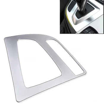 1бр Матирано сребро/карбон ABS Панел за смяна на предавките, тампон на рамката за BMW серия 3 GT 2013-2020 Аксесоари за интериора на колата
