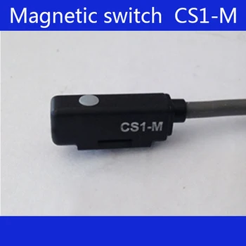2 елемента CS1-M Червен LED Герконовый Премина Магнитен Сензор Пневмоцилиндра, DC 5V AC - 120V