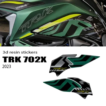 2023 Trk702x Аксесоари За Мотоциклети 3D Гел Епоксидна Смола Комплект Стикери на Резервоар за Benelli TRK 702X TRK702X TRK 702 X 2023