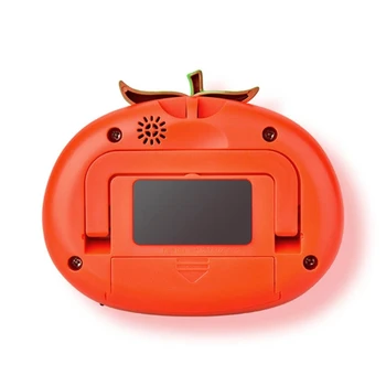D0AD Преносим кухненски таймер под формата на домати, пластмаса с магнитна облегалка за готвене