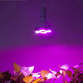Led Растителната Лампа 120 W Пълния Спектър На Светлината За Растежа На Растенията 110-220 В E26 E27, Лампа Подходяща За Стайна Разсад Цветя PlantingTent Box