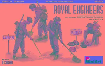 MiniArt 35292 1/35 Royal Engineers. Специално издание (комплект от 4 броя) (пластмасов модел)