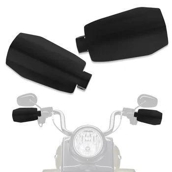 Аксесоари за мотоциклети Цевья Защита от студен вятър Предното стъкло във формата на ковчег за Harley Touring Street Road Electra Glide