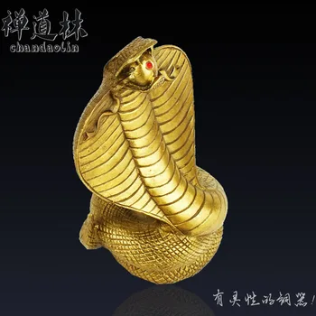 Дзен Дориан дванадесет зодиакальных змия змия медни орнаменти талисман щастлив Предмет от интериора украса s giftsroom Художествена Статуя