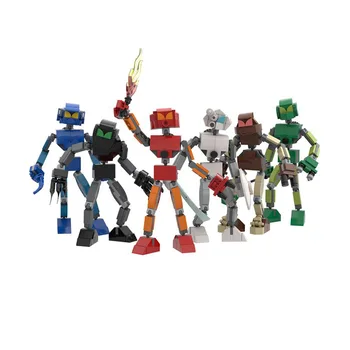 Идеи за креативни експерти MOC, високотехнологични модели на роботи-войници Bionicles, строителни блокчета, играчки със собствените си ръце, за деца, подаръци за рожден ден