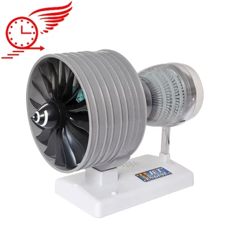 Имитация на модели турбовентиляторного на двигателя на самолета, работещи на авиацията турбовентилятора, събрана със собствените си ръце модел играчки