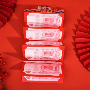 Мини чанта-плик за китайската Нова година с шарени Мультяшного дракон, Щастливо Благословия за китайската Нова година за децата за Нов