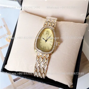 Модни маркови ръчни часовници за жени и момичета, с бриллиантовым циферблат 26 мм, Стоманени, Метални часовници B11
