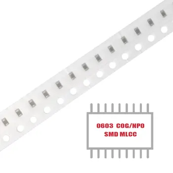 МОЯТА ГРУПА 100ШТ SMD MLCC CAP CER 3.6 PF 50V C0G/NP0 0603 Многослойни Керамични Кондензатори за Повърхностен Монтаж на разположение на склад