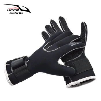 Нови неопренови ръкавици за гмуркане дебелина 3 мм, устойчиви на студ и са устойчиви на износване, Ръкавици за гмуркане, подводен риболов, топли ръкавици за гмуркане