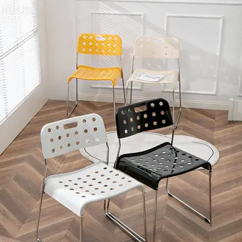 Обичай сирене столове реколта мебели ажурни пустотелые столове с наборной дизайнерски стол трапезария столове мебели