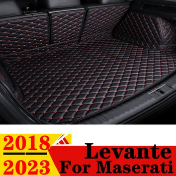 Подложка В Багажника На Колата За Maserati Леванте 2022 2023 2020 2021 2019 2018 Задната Част На Товарен Делото Килим Подложка Опашката Авточасти Багажника Подложка За Багаж