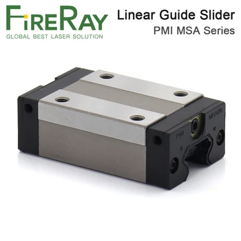 Ръководство блок серия FireRay PMI MSA Линейна употреба Каретка за машина за лазерно гравиране на CO2