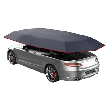 Универсален автомобилен Козирка, джоб за чадър, плат за палатки, защита от ултравиолетови лъчи, Водоустойчив, 4X2,1 м
