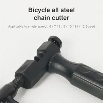Устройство за проверка на износване на веригата 9,4 см Мини-бързо Многофункционално Практични за премахване и инсталиране на верига Нов нож за верига за планински велосипеди