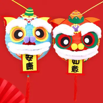 Фенер с традиционните китайски илюстрации, фенери са ръчно изработени в китайски стил, комплекти материали за фестивали, партита, подаръци
