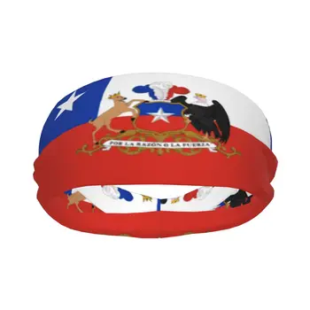 Флаг на Президента на Чили, еластична дъвка за коса, облекло за йога, обръч за грим, превръзка на главата