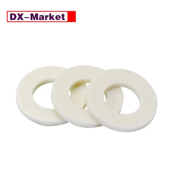【DX-Market】 Плоски шайби М3 ~ M20 от полипропилен PP, миене от найлон и пластмаса полипропилен, F019